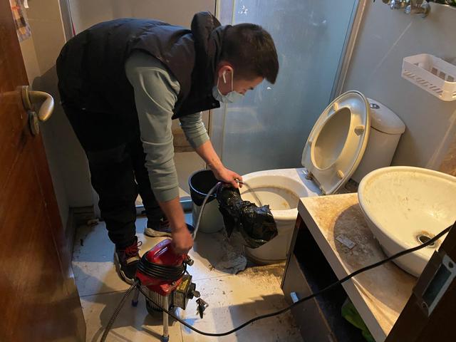 四更镇马桶疏通-疏通下水道