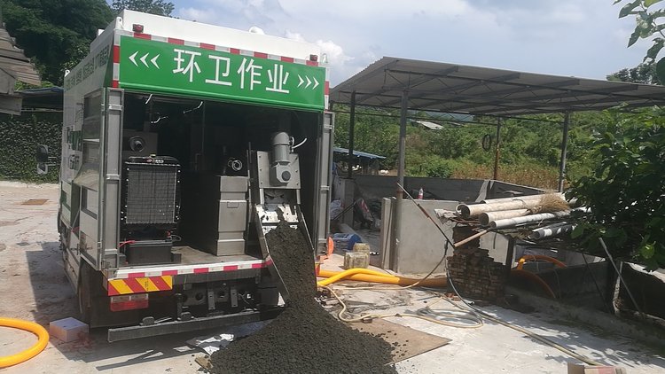 四更镇污泥干湿分离技术